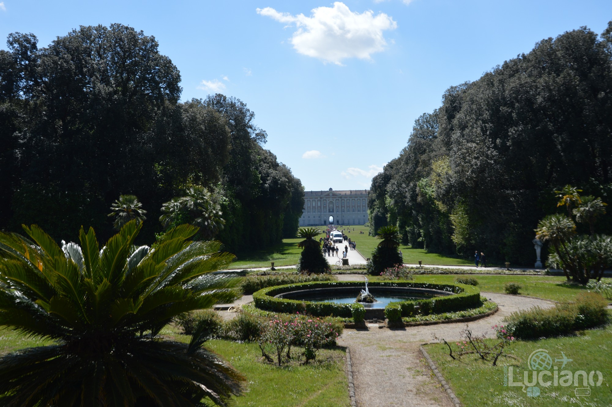 La struttura della Reggia di Caserta e del Parco