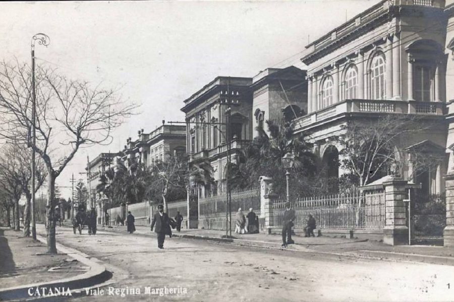 Catania antica: Viale Regina Margherita