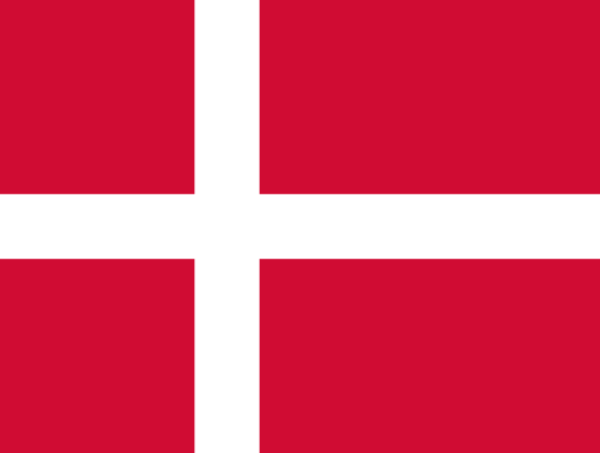 Bandiera Danimarca - DK