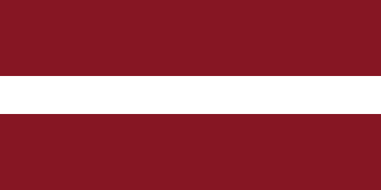 Bandiera Lettonia - LV